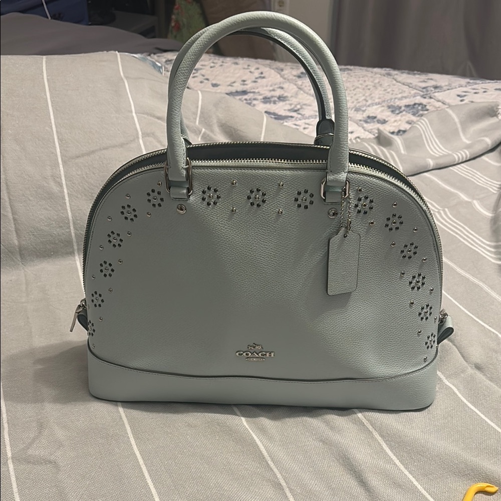 Coach light green with Elegant Dome Shape